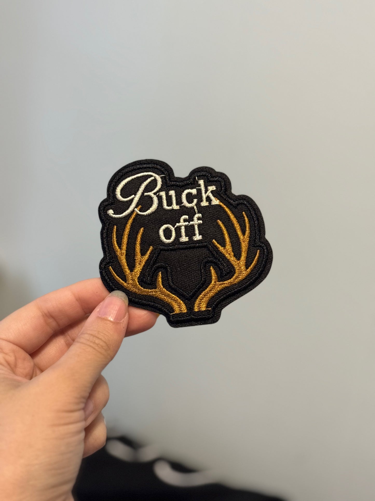 Buck Off Patch