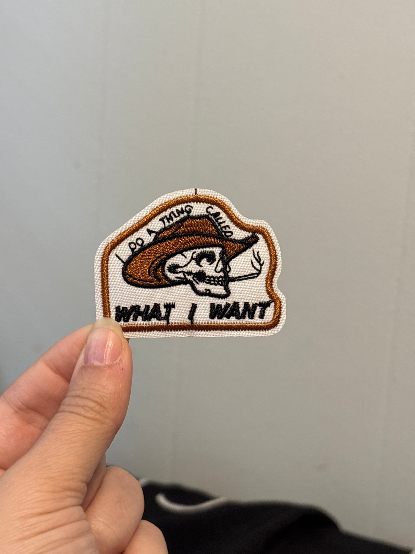 I Do a Thing Called What I Want Patch