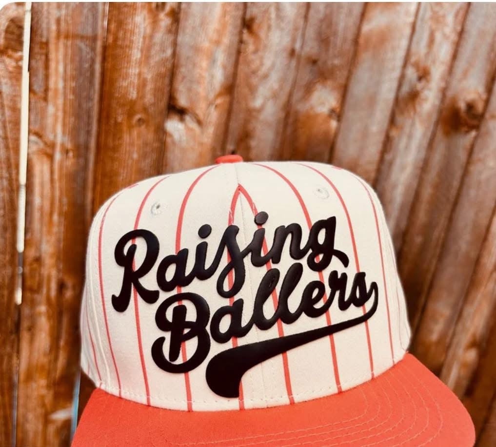 Raising ballers baseball hat