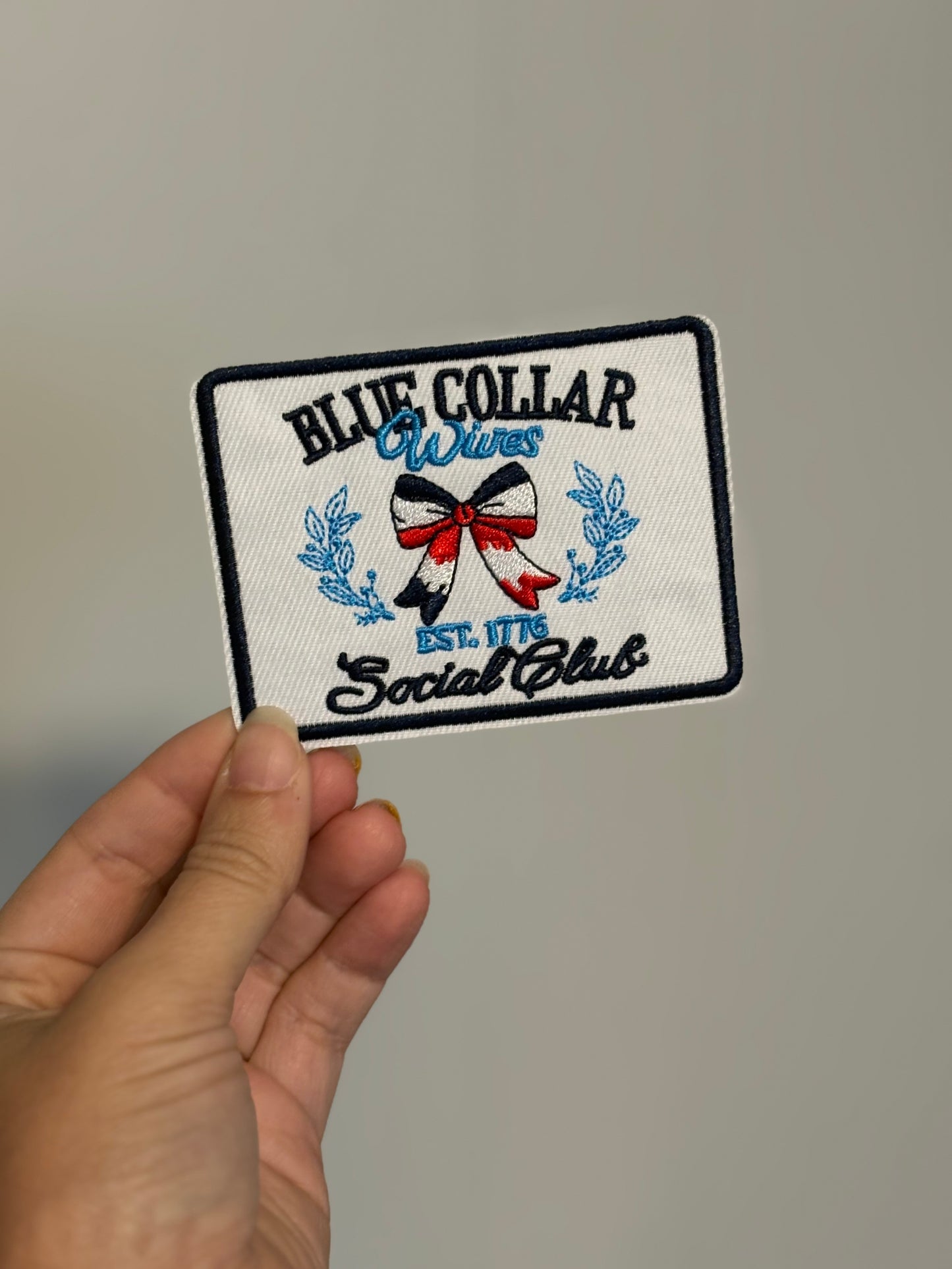 Large Blue Collar Wives Social Club