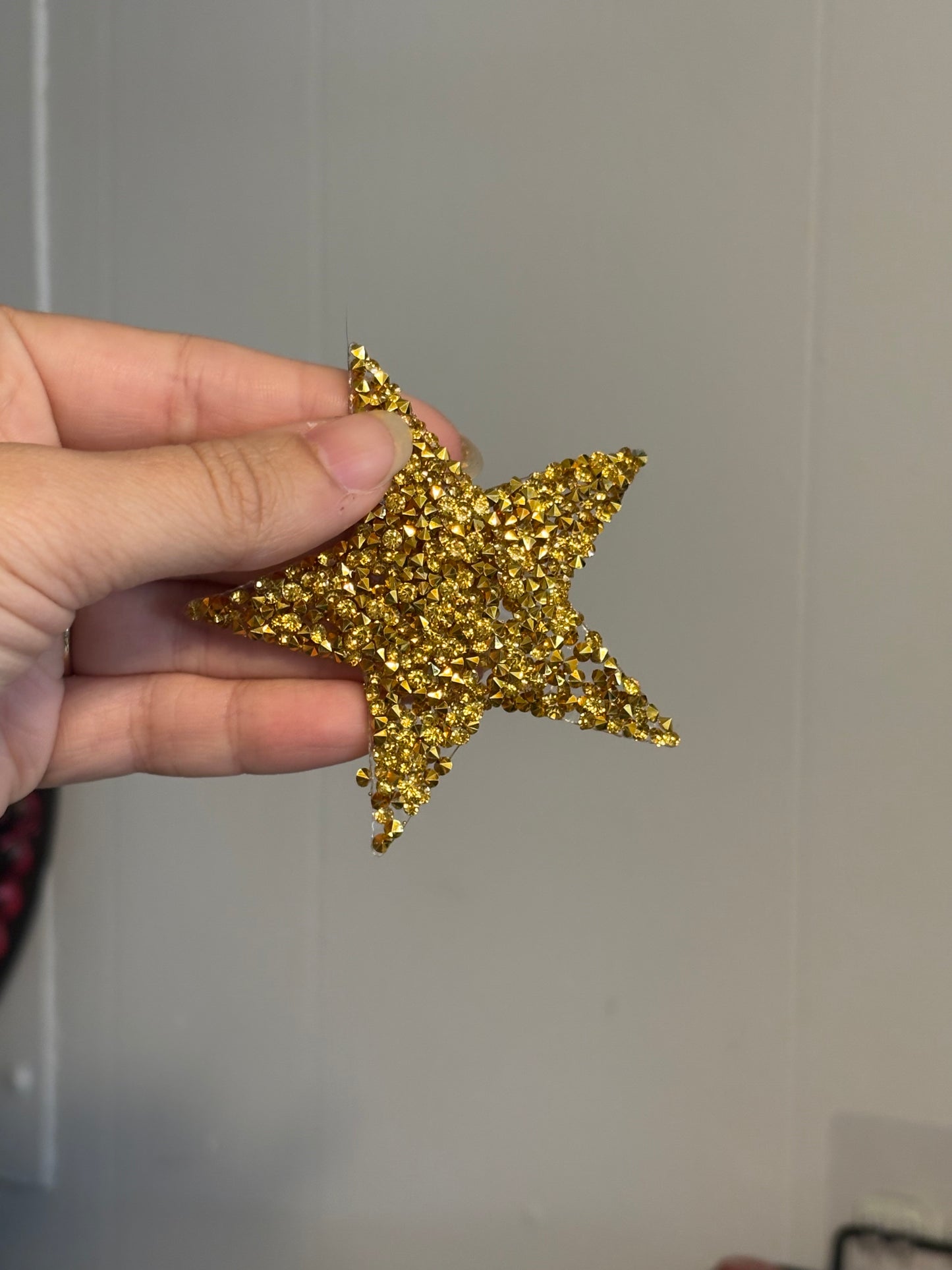 Large Gold Star Patch