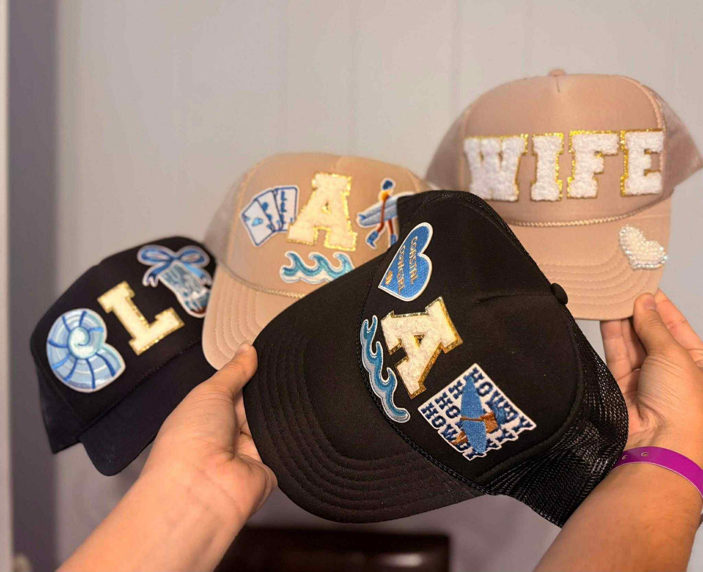 Hats with Patches