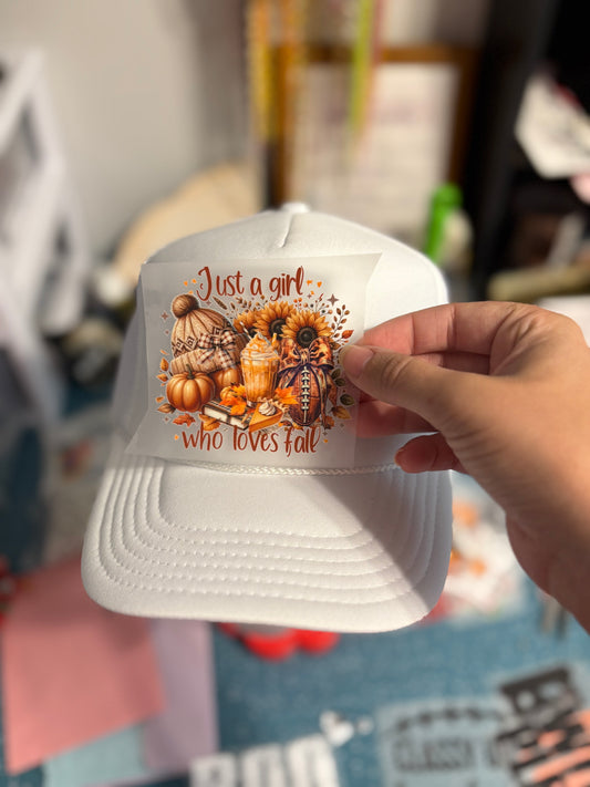 Just a girl who loves fall + hat