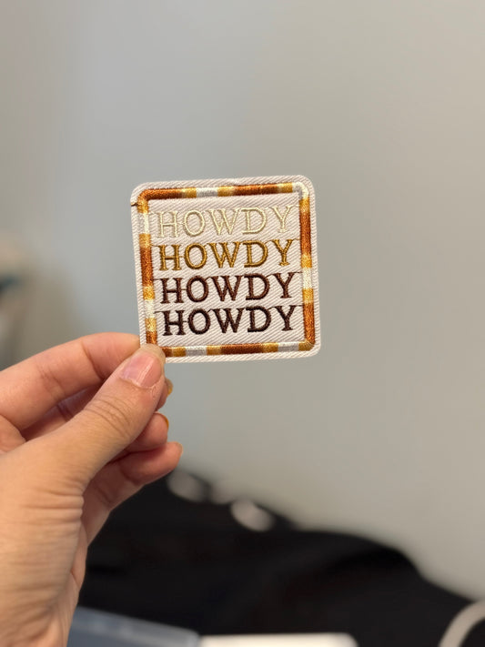 HOWDY Stacked Patch