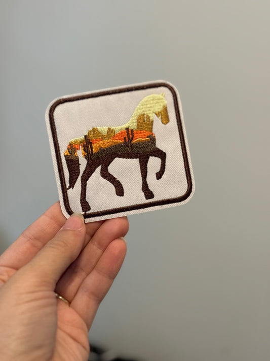 Sunset Horse Patch