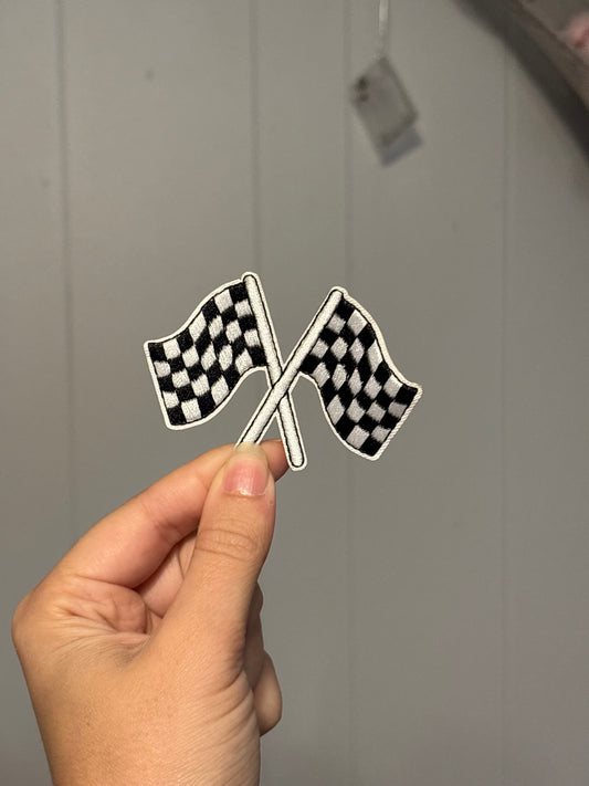 Checkered Flag Patch