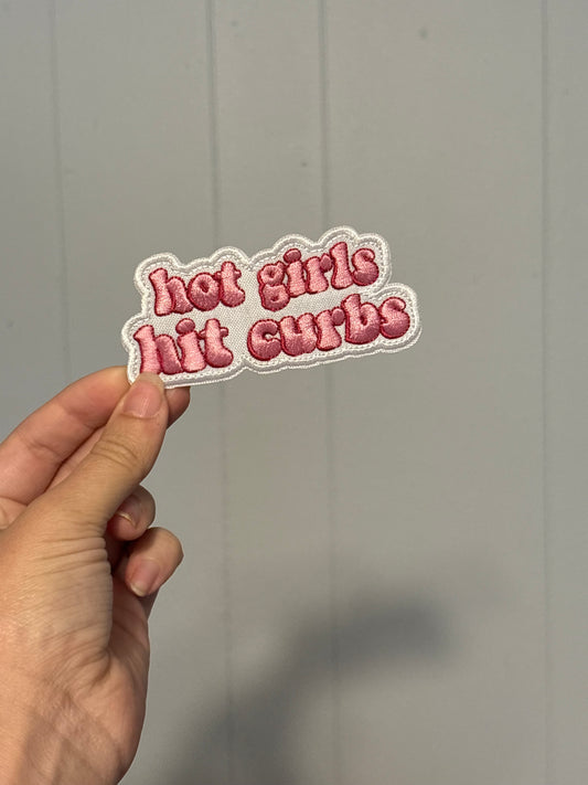 Hot Girl Hit Curbs Patch