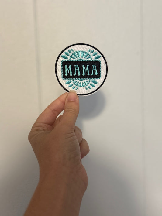 Turquoise Mama Western Patch
