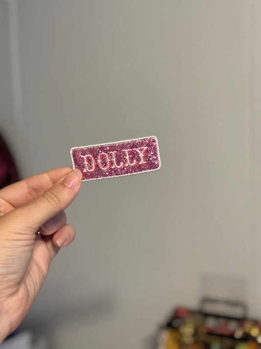 Glitter Dolly Patch