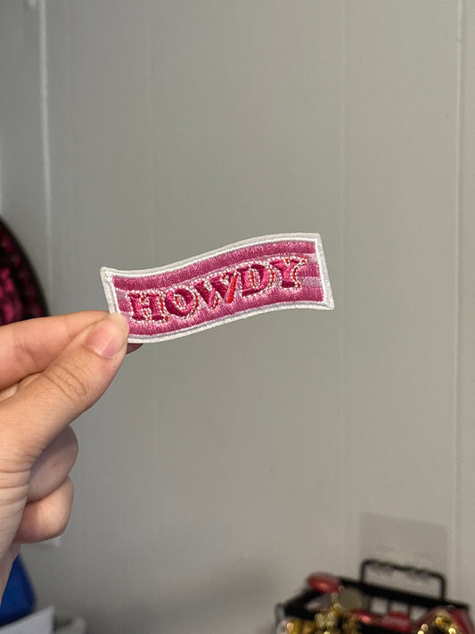 Howdy Flag Patch