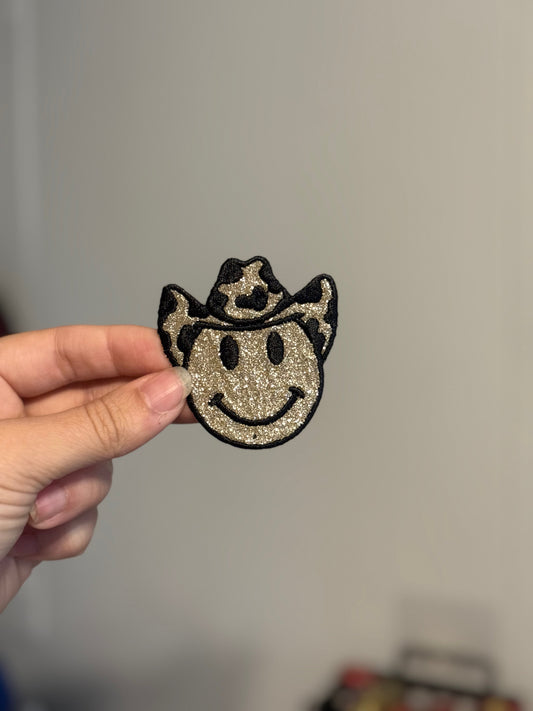 Cowgirl Smiley Patch