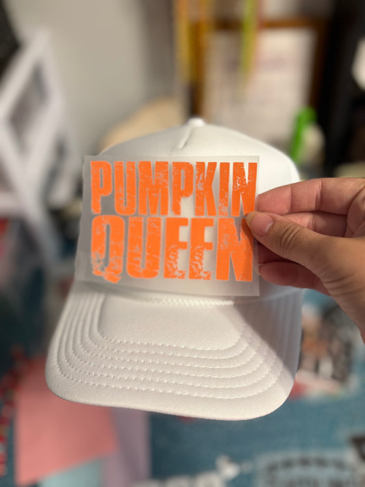 Pumpkin Queen print + hat