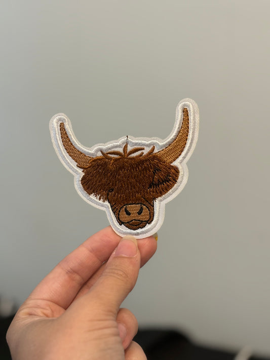 Highland Cow Patch