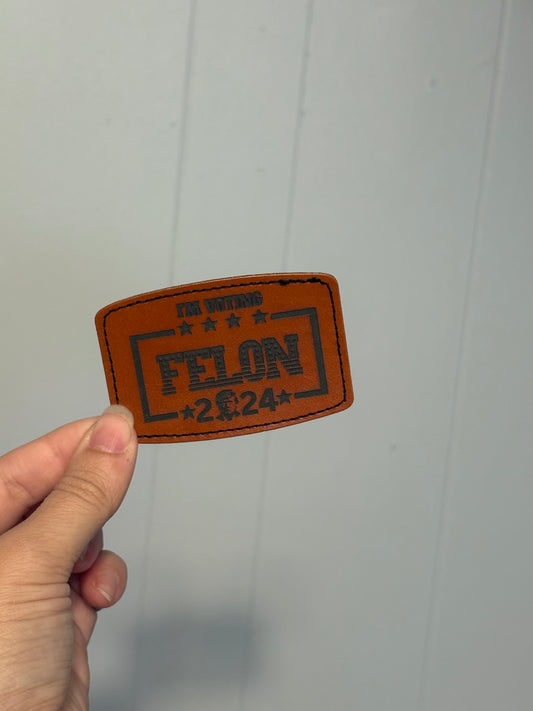 Felon Leather Patch