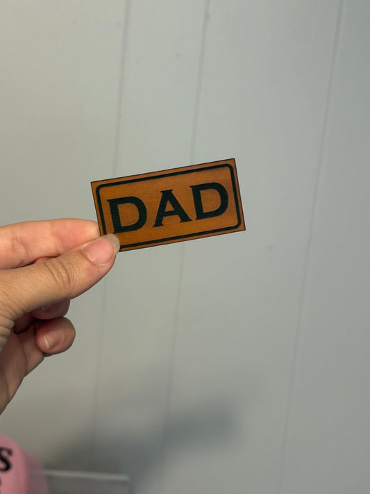 DAD Leather Patch