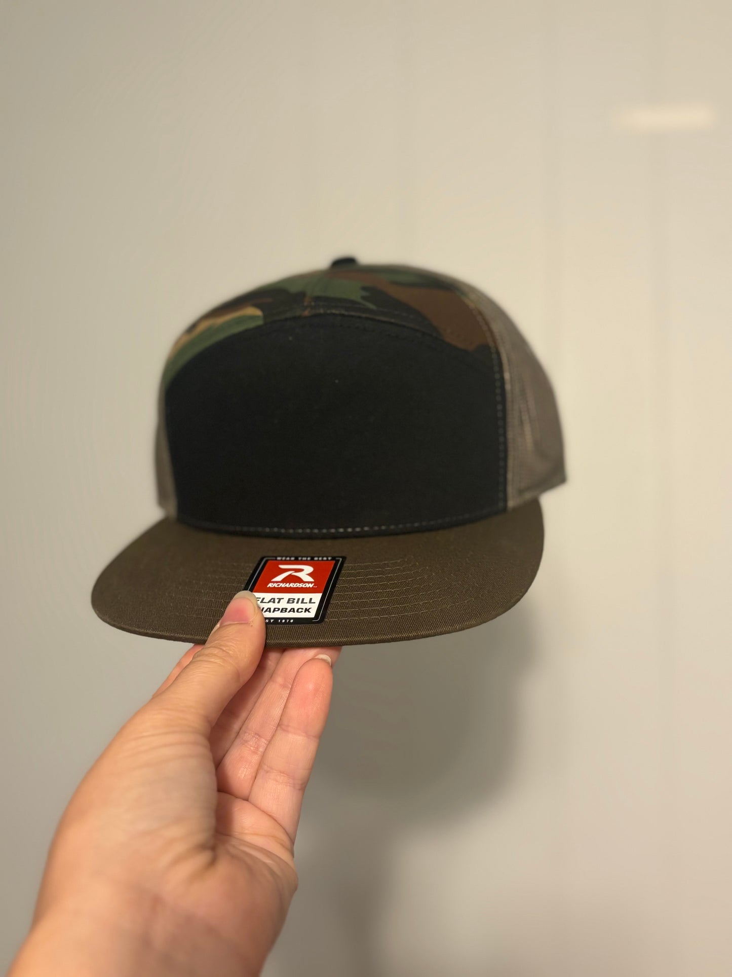 Camo Flat Bill (HAT BAR ONLY)