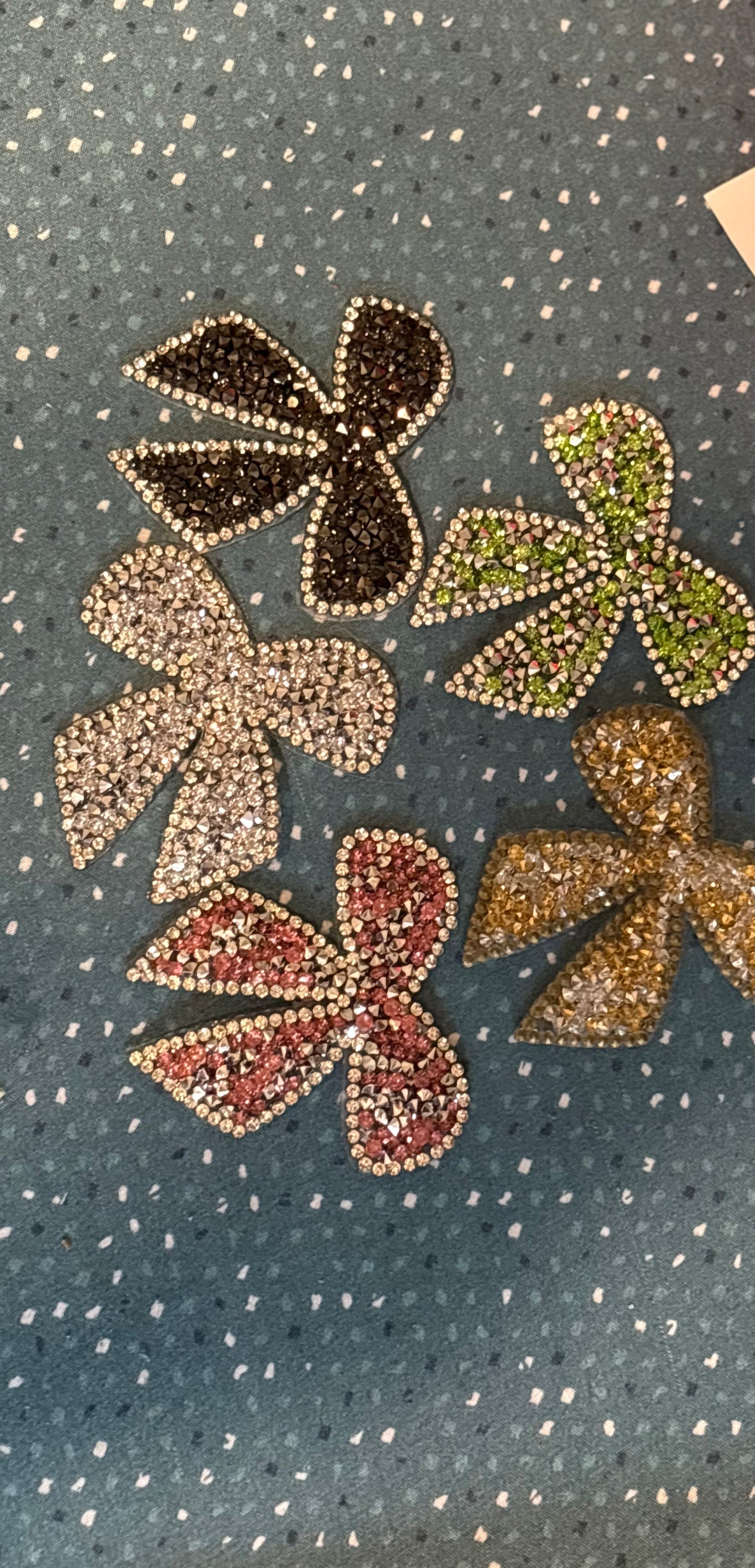 Glitter Bow Patch